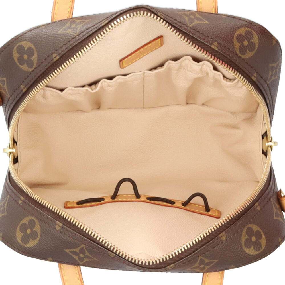 LOUIS VUITTON Brown Monogram Canvas Shoulder Bag - Picture 7 of 12